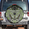Aotearoa Iwi Whakatohea Spare Tire Cover Maori Kowhaiwhai Pattern