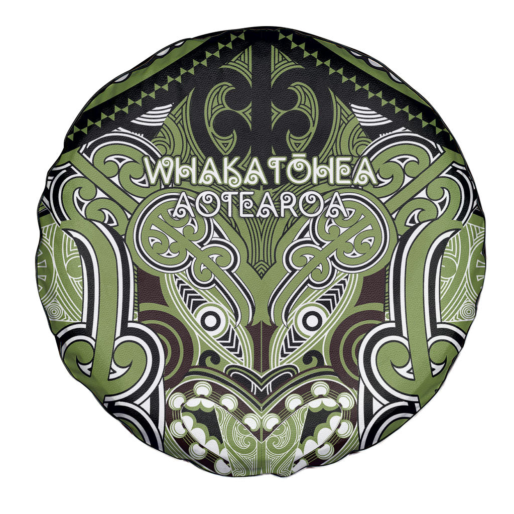 Aotearoa Iwi Whakatohea Spare Tire Cover Maori Kowhaiwhai Pattern
