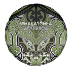 Aotearoa Iwi Whakatohea Spare Tire Cover Maori Kowhaiwhai Pattern