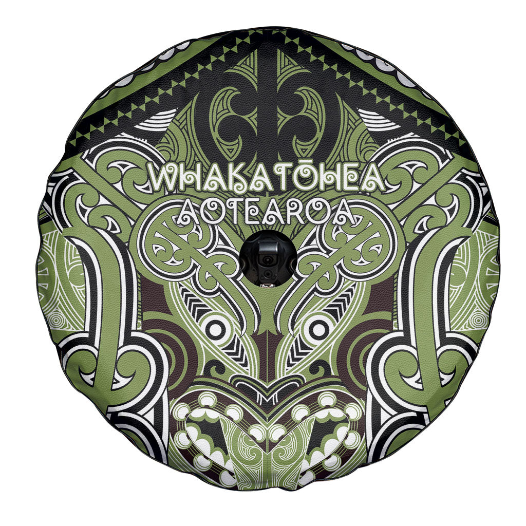 Aotearoa Iwi Whakatohea Spare Tire Cover Maori Kowhaiwhai Pattern
