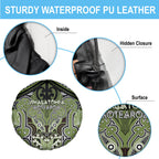 Aotearoa Iwi Whakatohea Spare Tire Cover Maori Kowhaiwhai Pattern