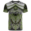 Aotearoa Iwi Whakatohea Personalised T Shirt Maori Kowhaiwhai Pattern