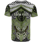 Aotearoa Iwi Whakatohea Personalised T Shirt Maori Kowhaiwhai Pattern