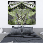 Aotearoa Iwi Whakatohea Tapestry Maori Kowhaiwhai Pattern