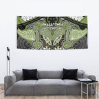 Aotearoa Iwi Whakatohea Tapestry Maori Kowhaiwhai Pattern