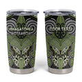 Aotearoa Iwi Whakatohea Personalised Tumbler Cup Maori Kowhaiwhai Pattern