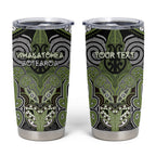 Aotearoa Iwi Whakatohea Personalised Tumbler Cup Maori Kowhaiwhai Pattern