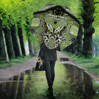 Aotearoa Iwi Whakatohea Umbrella Maori Kowhaiwhai Pattern