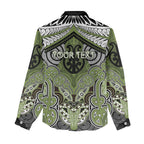 Aotearoa Iwi Whakatohea Personalised Women Casual Shirt Maori Kowhaiwhai Pattern