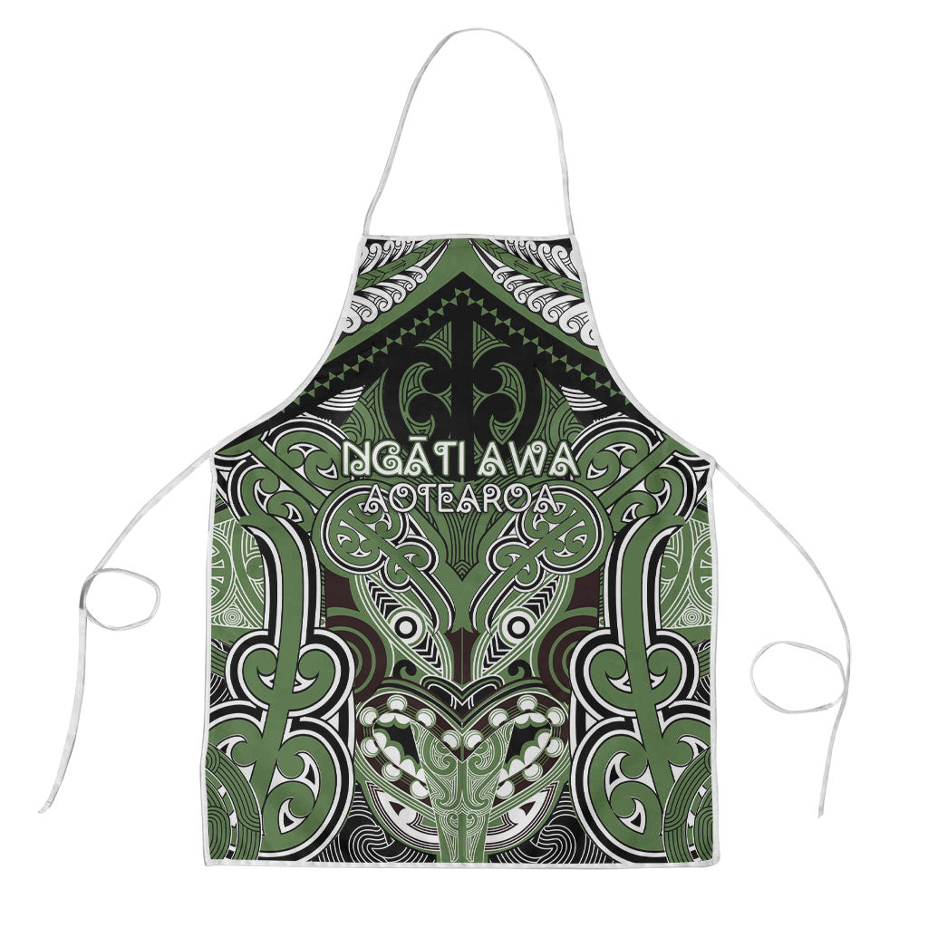 Aotearoa Iwi Ngati Awa Apron Maori Kowhaiwhai Pattern