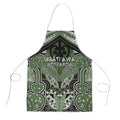 Aotearoa Iwi Ngati Awa Apron Maori Kowhaiwhai Pattern