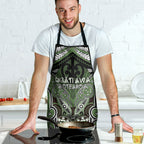 Aotearoa Iwi Ngati Awa Apron Maori Kowhaiwhai Pattern