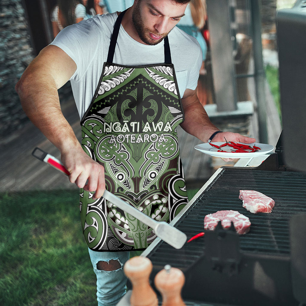 Aotearoa Iwi Ngati Awa Apron Maori Kowhaiwhai Pattern