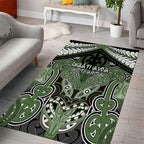 Aotearoa Iwi Ngati Awa Area Rug Maori Kowhaiwhai Pattern