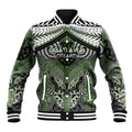 Aotearoa Iwi Ngati Awa Personalised Baseball Jacket Maori Kowhaiwhai Pattern