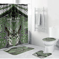 Aotearoa Iwi Ngati Awa Bathroom Set Maori Kowhaiwhai Pattern