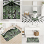 Aotearoa Iwi Ngati Awa Bathroom Set Maori Kowhaiwhai Pattern