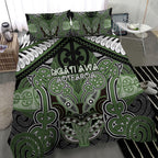 Aotearoa Iwi Ngati Awa Bedding Set Maori Kowhaiwhai Pattern