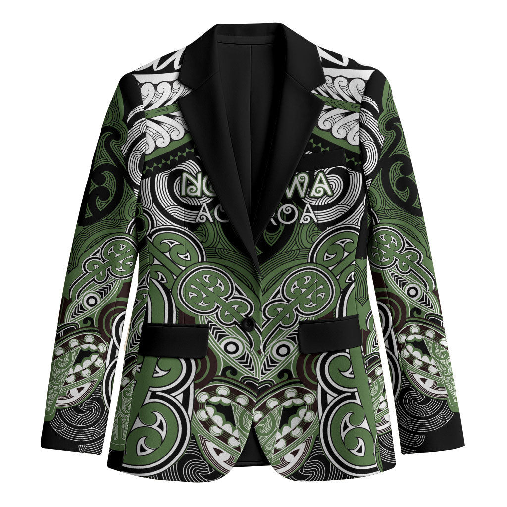 Aotearoa Iwi Ngati Awa Personalised Blazer Maori Kowhaiwhai Pattern