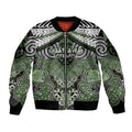 Aotearoa Iwi Ngati Awa Personalised Bomber Jacket Maori Kowhaiwhai Pattern