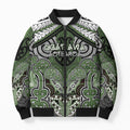 Aotearoa Iwi Ngati Awa Personalised Bomber Puffer Jacket Maori Kowhaiwhai Pattern