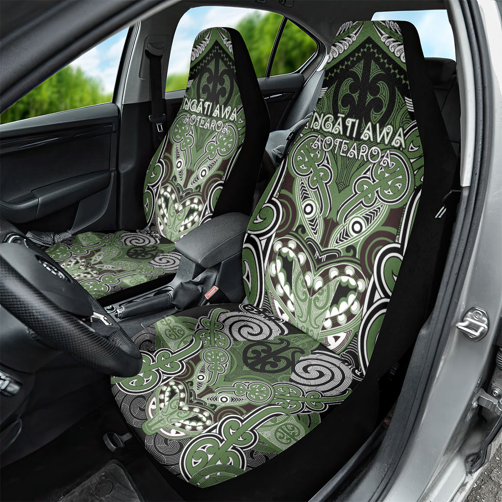 Aotearoa Iwi Ngati Awa Car Seat Cover Maori Kowhaiwhai Pattern
