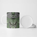 Aotearoa Iwi Ngati Awa Personalised Ceramic Mug Maori Kowhaiwhai Pattern