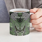 Aotearoa Iwi Ngati Awa Personalised Ceramic Mug Maori Kowhaiwhai Pattern