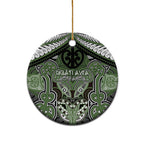 Aotearoa Iwi Ngati Awa Personalised Ceramic Ornament Maori Kowhaiwhai Pattern