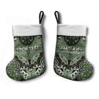 Aotearoa Iwi Ngati Awa Personalised Christmas Stocking Maori Kowhaiwhai Pattern