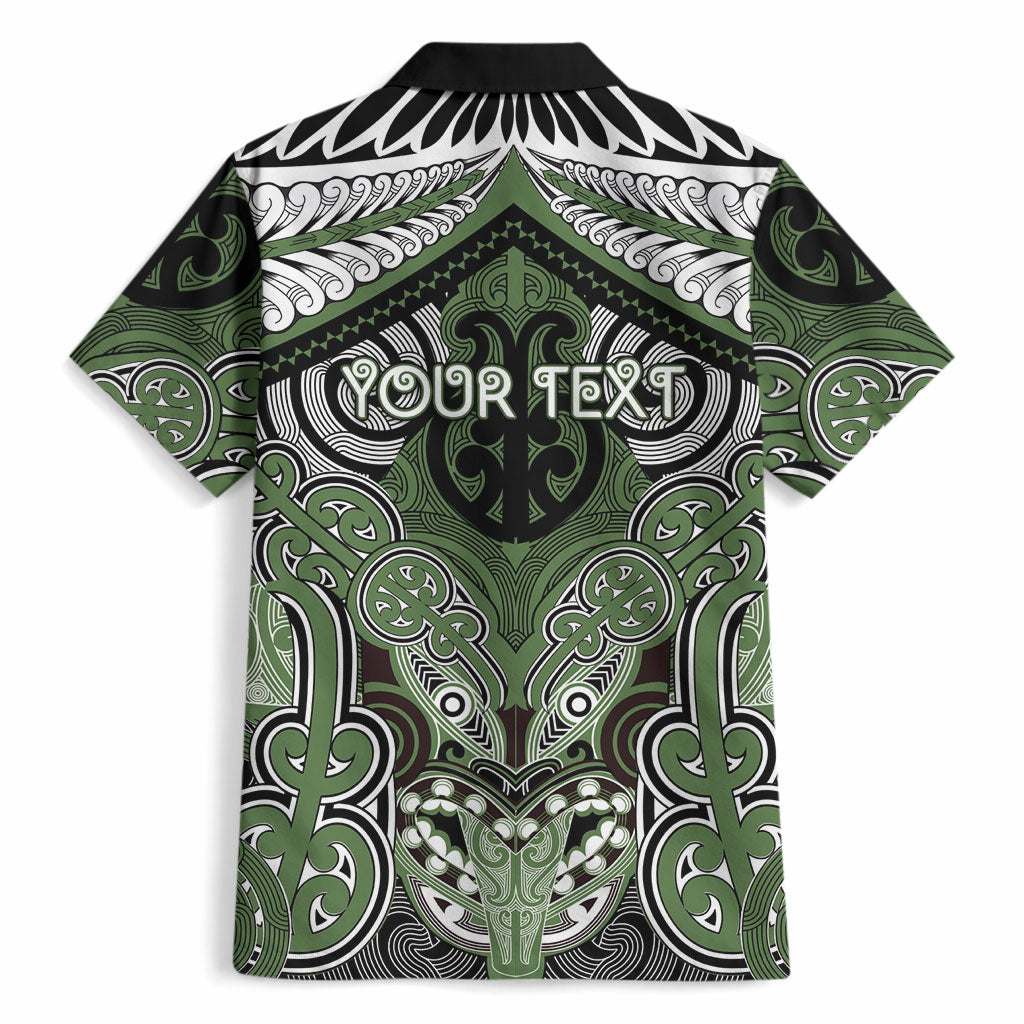 Aotearoa Iwi Ngati Awa Personalised Hawaiian Shirt Maori Kowhaiwhai Pattern