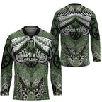 Aotearoa Iwi Ngati Awa Personalised Hockey Jersey Maori Kowhaiwhai Pattern