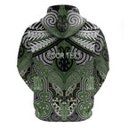 Aotearoa Iwi Ngati Awa Personalised Hoodie Maori Kowhaiwhai Pattern