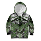 Aotearoa Iwi Ngati Awa Personalised Kid Hoodie Maori Kowhaiwhai Pattern