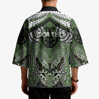 Aotearoa Iwi Ngati Awa Personalised Kimono Maori Kowhaiwhai Pattern