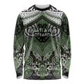 Aotearoa Iwi Ngati Awa Personalised Long Sleeve Shirt Maori Kowhaiwhai Pattern