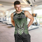 Aotearoa Iwi Ngati Awa Personalised Men Tank Top Maori Kowhaiwhai Pattern