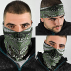Aotearoa Iwi Ngati Awa Neck Gaiter Maori Kowhaiwhai Pattern