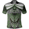 Aotearoa Iwi Ngati Awa Personalised Polo Shirt Maori Kowhaiwhai Pattern
