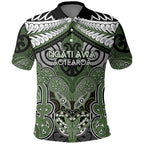 Aotearoa Iwi Ngati Awa Personalised Polo Shirt Maori Kowhaiwhai Pattern