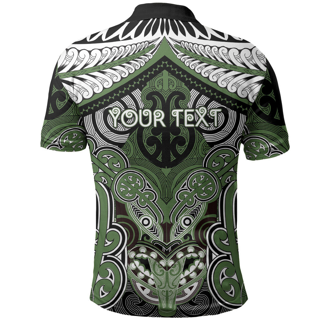 Aotearoa Iwi Ngati Awa Personalised Polo Shirt Maori Kowhaiwhai Pattern