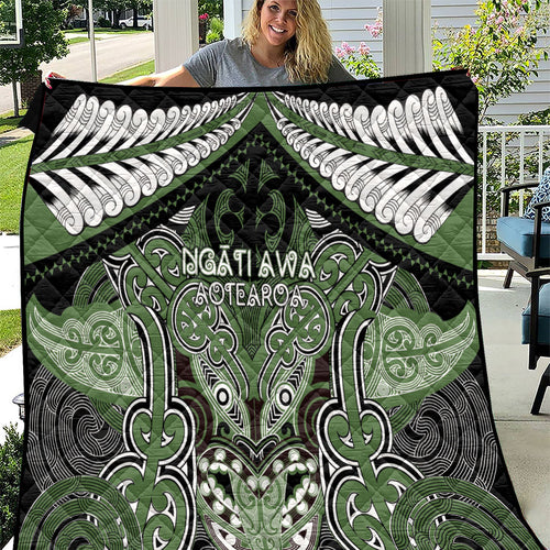 Aotearoa Iwi Ngati Awa Quilt Maori Kowhaiwhai Pattern