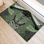 Aotearoa Iwi Ngati Awa Rubber Doormat Maori Kowhaiwhai Pattern