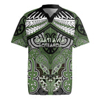 Aotearoa Iwi Ngati Awa Personalised Rugby Jersey Maori Kowhaiwhai Pattern