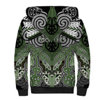 Aotearoa Iwi Ngati Awa Personalised Sherpa Hoodie Maori Kowhaiwhai Pattern