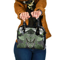 Aotearoa Iwi Ngati Awa Shoulder Handbag Maori Kowhaiwhai Pattern