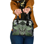Aotearoa Iwi Ngati Awa Shoulder Handbag Maori Kowhaiwhai Pattern