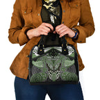 Aotearoa Iwi Ngati Awa Shoulder Handbag Maori Kowhaiwhai Pattern