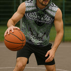 Aotearoa Iwi Ngati Awa Personalised Sleeveless Hoodie Maori Kowhaiwhai Pattern