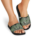 Aotearoa Iwi Ngati Awa Slide Sandals Maori Kowhaiwhai Pattern